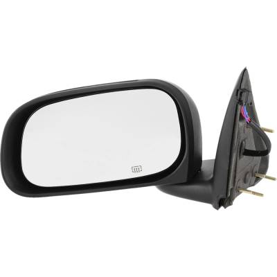 Rareelectrical - New Left Mirror Compatible With Dodge Mitsubishi Ram Dakota Raider 3.7L 4.7L 2005 2006 2011 By Part - Image 2