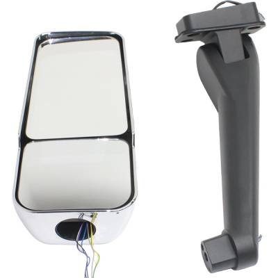 Rareelectrical - New Left Mirror Compatible With Gmc Chevrolet C4500 6.6L 8.1L 2003-2008 By Part Numbers Performance - Image 1
