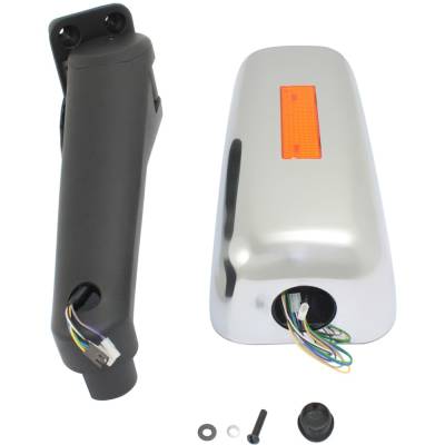 Rareelectrical - New Left Mirror Compatible With Gmc Chevrolet C4500 6.6L 8.1L 2003-2008 By Part Numbers Performance - Image 5