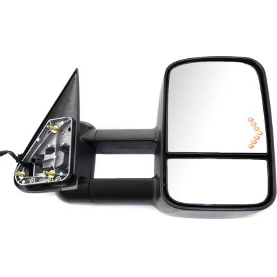 Rareelectrical - New Right Mirror Compatible With Gmc Chevrolet Cadillac 2003 2005 2007 By Part Numbers Gm1321355 - Image 3