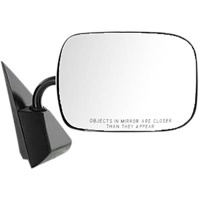 Rareelectrical - New Right Mirror Compatible With Gmc Chevrolet Cadillac 1988 1989 1990 1991 1992 1993 1994 1995 1996 - Image 1