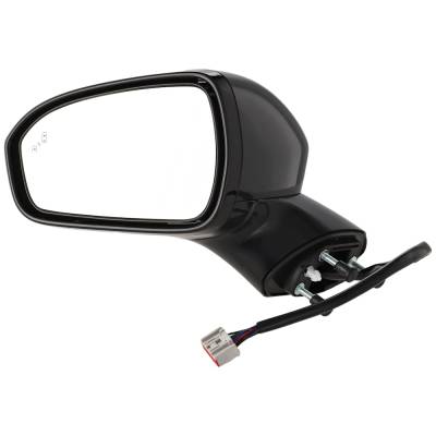 Rareelectrical - New Left Mirror Compatible With Ford Fusion 2013-2013 By Part Numbers Fo1320543 Ds7z17683daptm - Image 1