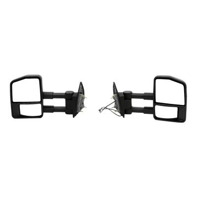 Rareelectrical - New Left Mirror Compatible With Ford F-250 Super Duty F-450 Super Duty F-550 Super Duty F-350 Super - Image 1