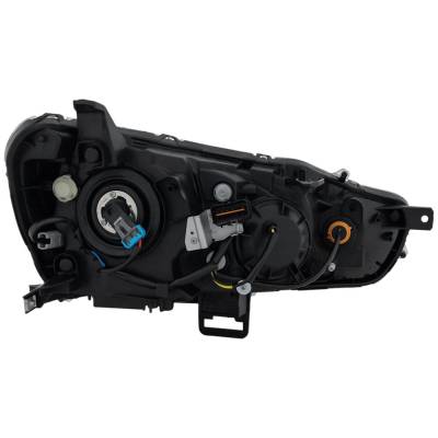 Rareelectrical - New Left Headlights Compatible With Mitsubishi Outlander 2.4L 3.0L 2010 2011 2012 2013 By Part - Image 3