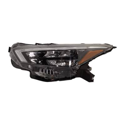 Rareelectrical - New Left Headlights Compatible With Nissan Versa 1.6L 2020 2021 2022 2023 By Part Numbers Ni2502274c - Image 1