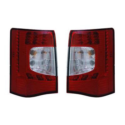 Rareelectrical - New Tail Light Pair Compatible With Chrysler Town & Country 2011-2015 Ch2801198 Ch2800198 5182531Ae - Image 3