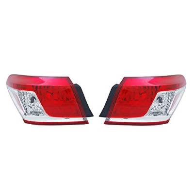 Rareelectrical - New Outer Tail Light Pair Compatible With Lexus Es350 2010 2011 2012 81551-33470 Lx2804104 - Image 5
