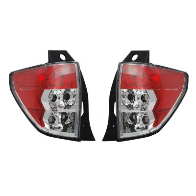 Rareelectrical - New Pair Of Tail Lights Compatible With Subaru Forester 2009 2010 2011 Su2819102 Su2818102 - Image 4