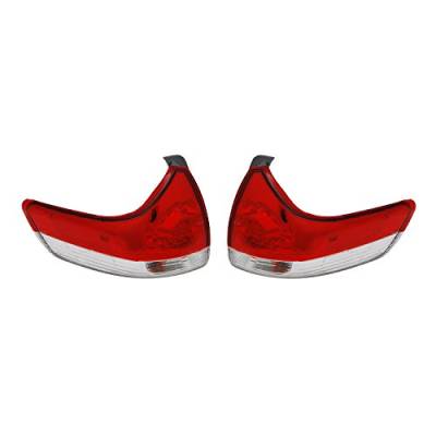 Rareelectrical - New Tail Light Pair Compatible With Toyota Sienna Ce L 14 81550-08030 To2804107 8155008030 - Image 3