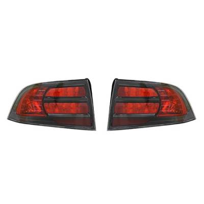 Rareelectrical - New Tail Light Pair Compatible With Acura Tl Type-S 2008 33551Sepa21 Ac2818108 33551-Sep-A21 - Image 5