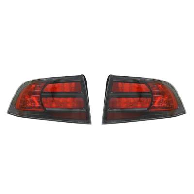Rareelectrical - New Tail Light Pair Compatible With Acura Tl Type-S 2007 Ac2818108 33551-Sep-A21 Ac2819108 - Image 8