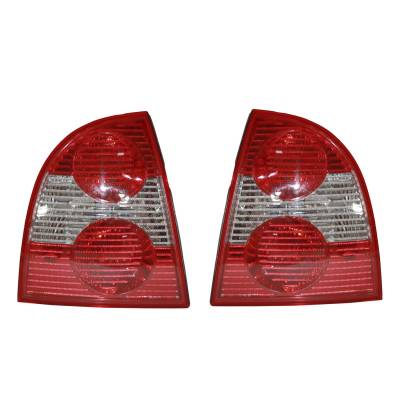 Rareelectrical - New Tail Light Pair Compatible With Volkswagen Passat Gl Tdi Gls Sedan Vw2800119 Vw2801119 - Image 7