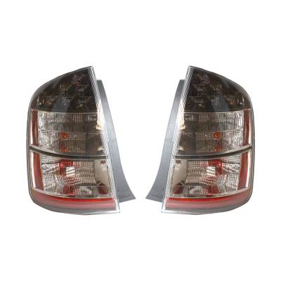 Rareelectrical - New Tail Light Pair Compatible With Toyota Prius 2004 2005 81551-47071 To2818135 8155147071 - Image 3