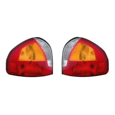 Rareelectrical - New Pair Of Tail Lights Compatible With Hyundai Santa Fe 2001 2002 2003 9240126010 Hy2800125 - Image 8