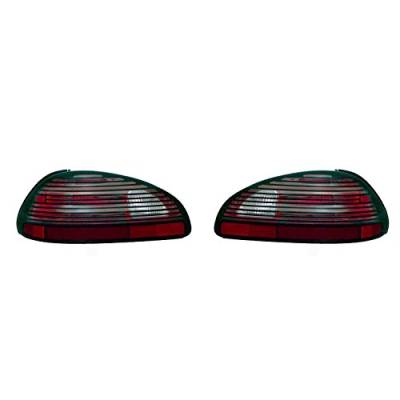 Rareelectrical - New Tail Light Pair Compatible With Pontiac Grand Prix 1997-2003 5978571 5978572 Gm2819101 Gm2818101 - Image 3
