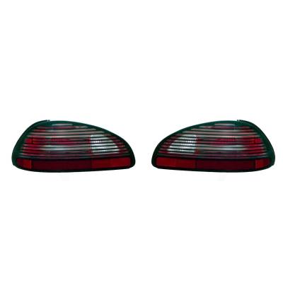Rareelectrical - New Tail Light Pair Compatible With Pontiac Grand Prix 1997-2003 5978571 5978572 Gm2819101 Gm2818101 - Image 4