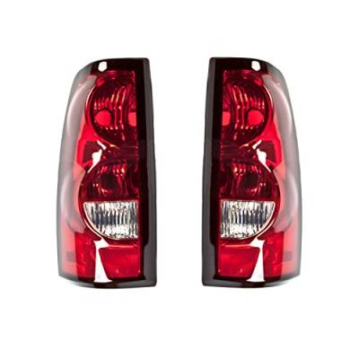 Rareelectrical - New Tail Light Pair Compatible With Chevrolet Silverado 3500 2004 2005 2006 Gm2801174 Gm2800174 - Image 6