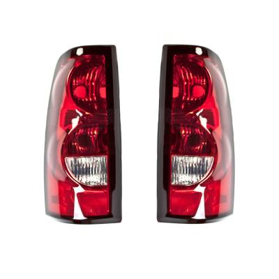 Rareelectrical - New Tail Light Pair Compatible With Chevrolet Silverado 3500 2004 2005 2006 Gm2801174 Gm2800174 - Image 8