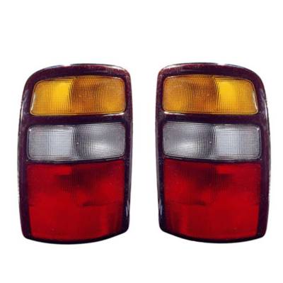 Rareelectrical - New Pair Of Tail Lights Compatible With Gmc Yukon Xl 1500 2500 2004 2005 2006 15832091 15832092 - Image 3