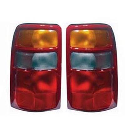 Rareelectrical - New Pair Of Tail Lights Compatible With Gmc Yukon 2000 2001 2002 2003 Gm2800143 19168990 Gm2801143 - Image 3
