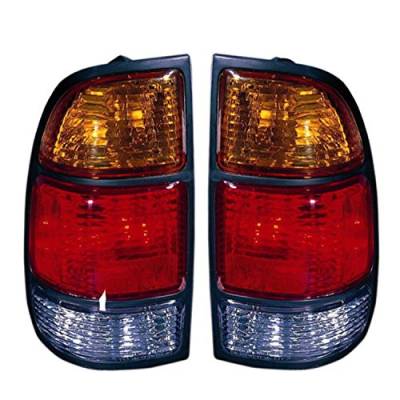 Rareelectrical - New Tail Light Pair Compatible With Toyota Tundra Extended Cab 2000-06 To2801129 81550-0C010 - Image 5
