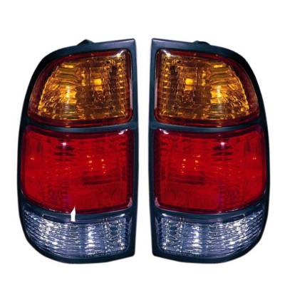 Rareelectrical - New Tail Light Pair Compatible With Toyota Tundra Extended Cab 2000-06 To2801129 81550-0C010 - Image 7