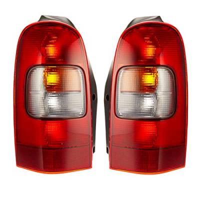 Rareelectrical - New Tail Light Pair Compatible With Oldsmobile Silhouette 1997-2004 Gm2801134 Gm2800134 19206745 - Image 3