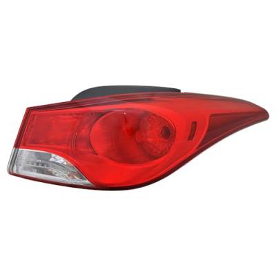Rareelectrical - New Outer Right Halogen Tail Light Compatible With Hyundai Elantra Coupe Gs Coupe 2 Door 1.8L 2013 - Image 9
