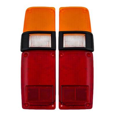 Rareelectrical - New Tail Light Pair Compatible With Toyota Pickup 1979-83 To2808103 81561-89121 81551-89121 - Image 5