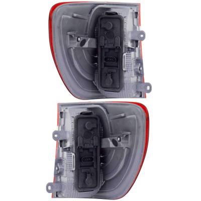 Rareelectrical - New Outer Pair Tail Lights Compatible With Bmw X3 Xdrive28i M Top Line Sport 2.0L 3.0L 2011 2012 - Image 10