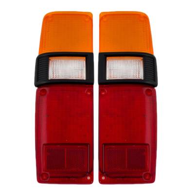 Rareelectrical - New Tail Light Pair Compatible With Toyota Pickup 1979-83 To2808103 81561-89121 81551-89121 - Image 3