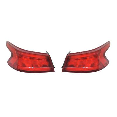 Rareelectrical - New Pair Of Tail Lights Fits Nissan Maxima 2016-2017 26550-4Ra0a 265554Ra0a 265504Ra0a Ni2805104 - Image 2
