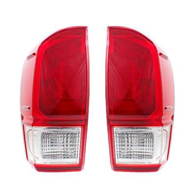 Rareelectrical - New Tail Light Pair Compatible With Toyota Tacoma Sr5 Base 2017 2016 81550-04170 To2801197 - Image 5
