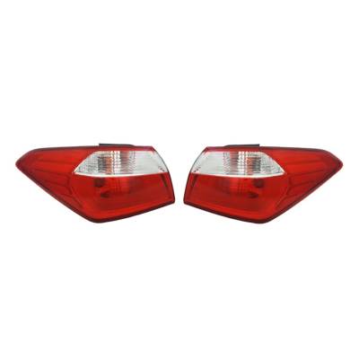 Rareelectrical - New Outer Tail Light Pair Compatible With Kia Forte Sedan 2014 2015 2016 By Part Numbers Ki2805112 - Image 8