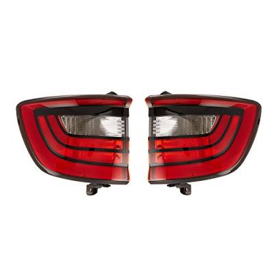 Rareelectrical - New Pair Outer Tail Lights Compatible With Dodge Durango 2014 2015 By Part Numbers 68155948Ad - Image 10
