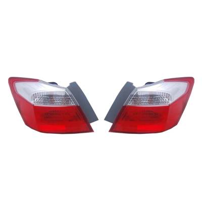 Rareelectrical - New Pair Of Outer Tail Lights Compatible With Honda Accord Sport Sedan 2013-15 Ho2805101 - Image 7