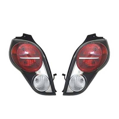 Rareelectrical - New Tail Light Pair Compatible With Chevrolet Spark 2013 2014 By Part Numbers Gm2801256 Gm2800256 - Image 2