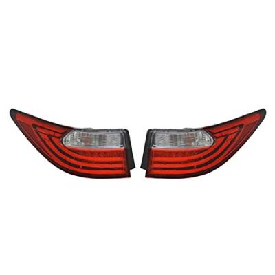 Rareelectrical - New Outer Tail Light Pair Compatible With Lexus Es350 2013 2014 2015 8155133560 Lx2805113 - Image 6
