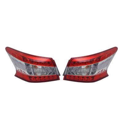 Rareelectrical - New Outer Tail Light Pair Compatible With Nissan Sentra 2015 By Part Numbers Ni2805100 265503Sg0a - Image 8