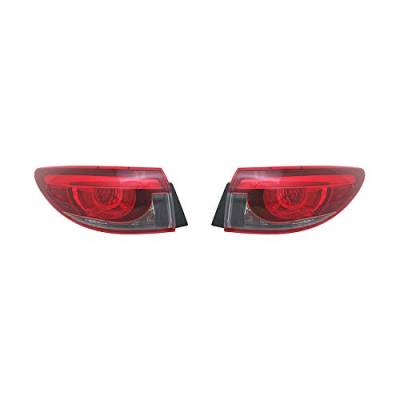 Rareelectrical - New Pair Of Tail Lights Fits Mazda 6 Sedan 2016 2017 Gmn3-51-150B Ma2804121 - Image 9