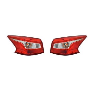 Rareelectrical - New Pair Of Tail Lights Fits Nissan Sentra 1.8L 2016-2018 26550-3Yu0a Ni2804108 - Image 8