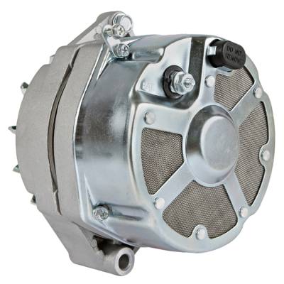 Rareelectrical - New 12 Volts 110 Amps Alternator Compatible With Mercruiser Ib Engine 198 215 225 228 233 1100806 - Image 1