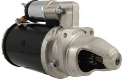 Rareelectrical - New 12V 10T Starter Motor Compatible With Case Motor Compatible With Vibromax 3283330 8003-02140 - Image 1