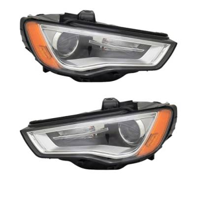 Rareelectrical - New Pair Of Hid Headlights Compatible With Audi A3 Attraction Plus Premium Plus Sedan 4-Door 1.8L - Image 7