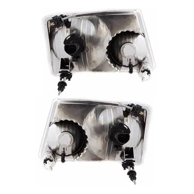 Rareelectrical - New Pair Of Headlights Compatible With Ford Ranger Xl Standard Cab Pickup 2 Door 2.3L 2001 2002 2003 - Image 8