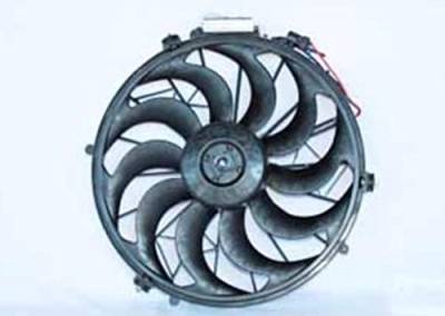 Rareelectrical - New Ac Condenser Fan Assembly Compatible With Bmw 1989-1993 535I 94-95 540I 88-92 735Il 735I 64 54 1 - Image 2