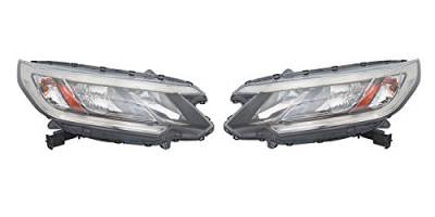 Rareelectrical - New Pair Headlights Compatible With Honda Cr-V Lx 2015-2016 33100-T1w-A11 33150T1wa11 33100T1wa11 - Image 10