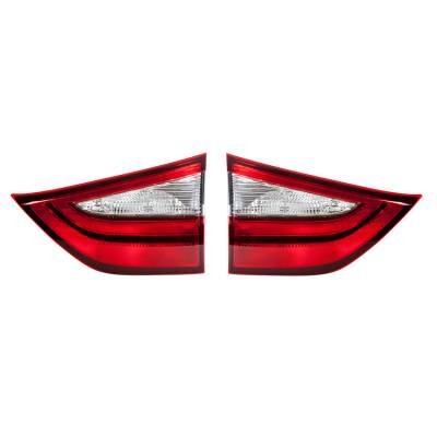 Rareelectrical - New Tail Light Pair Compatible With Toyota Sienna Base Ce Le L 2015 81580-08030 8159008030 - Image 1