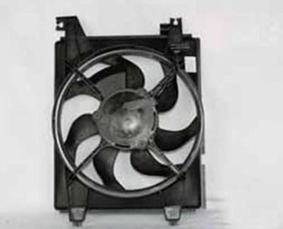 Rareelectrical - New Ac Condenser Fan Assembly Compatible With 2001-2006 Hyundai Elantra 97737-25000 620-812 - Image 2