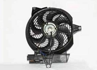 Rareelectrical - New Ac Condenser Fan Assembly Compatible With 2001-2006 Hyundai Santa Fe 2.4L L4 2351Cc - Image 1